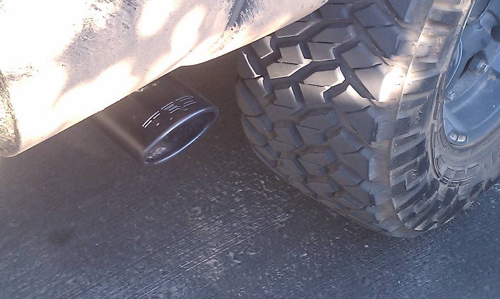 Black Chrome exhaust tip? pics World