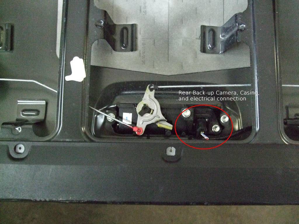 Toyota electric tailgate lock