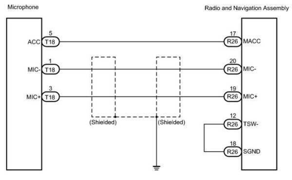 toyota bluetooth mic volume #7
