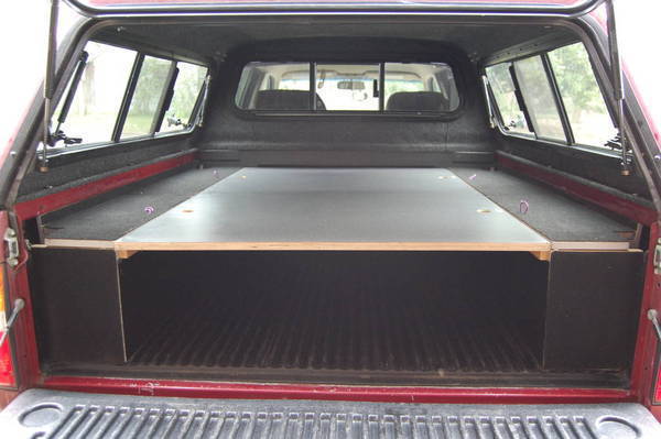 toyota truck sleeping platform #6
