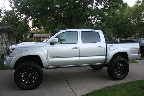 silver toyota tacoma lifted #5