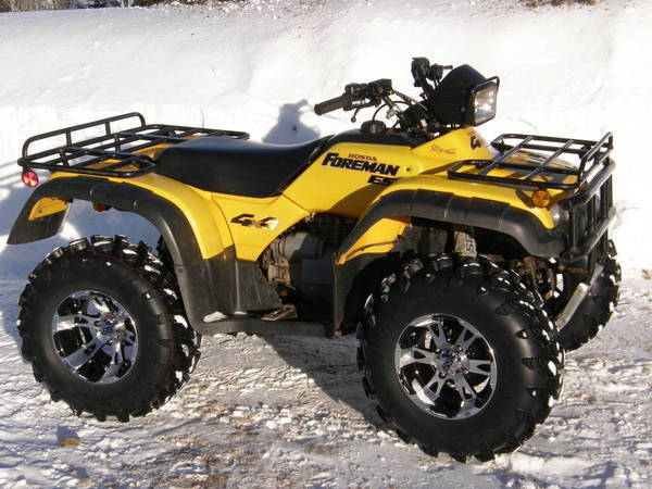 Honda atv burning oil #2