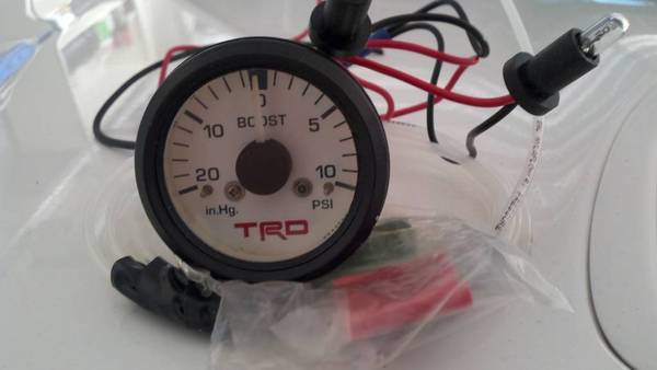 toyota trd boost gauge #6