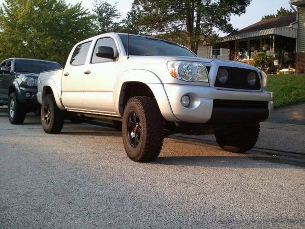 Toyota tacoma stock tow hook location