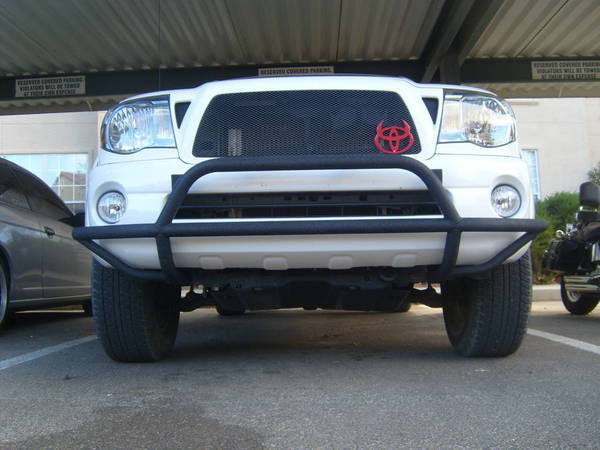 toyota tacoma bull bar bumper light bar #6