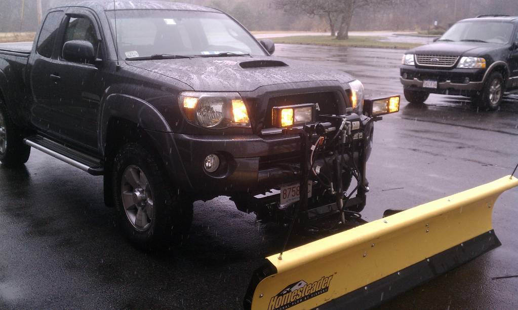 Fisher snow plow for toyota