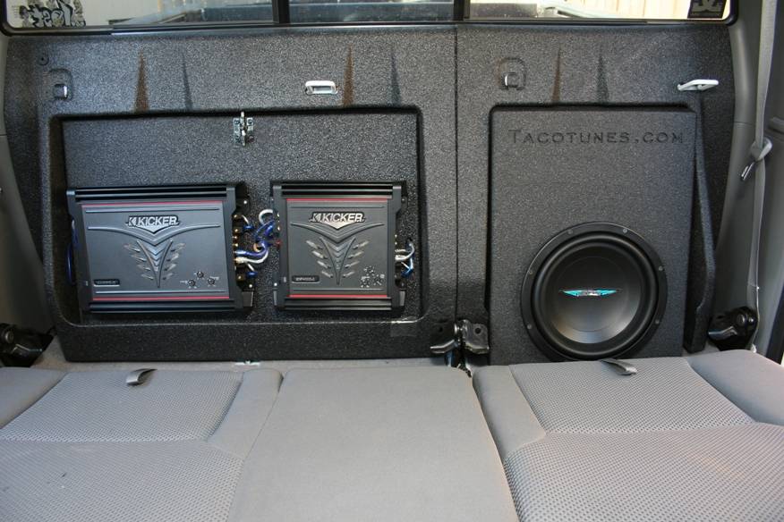 toyota tacoma custom sub box #6