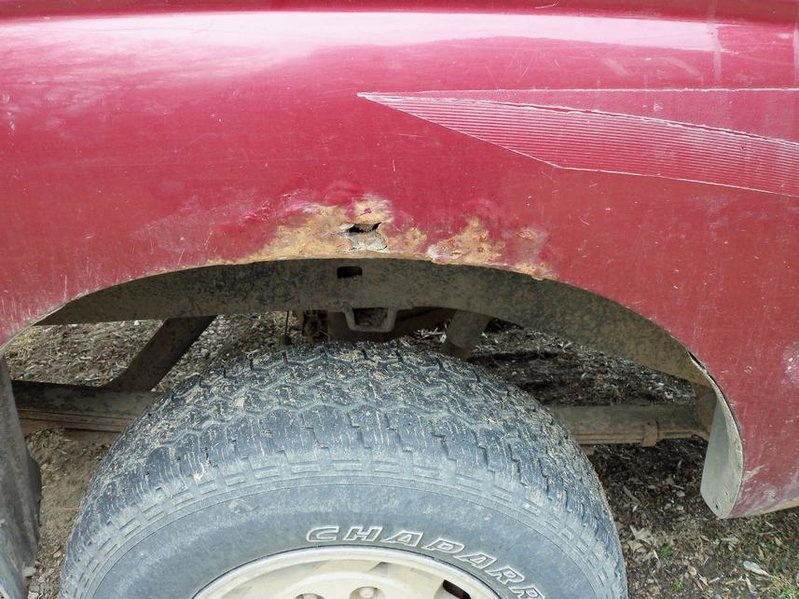 Repairing Rear Wheelwell Rust | Tacoma World