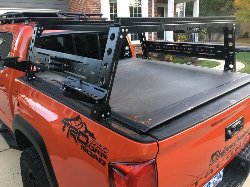 Toyota Bed Rack With Tonneau Cover