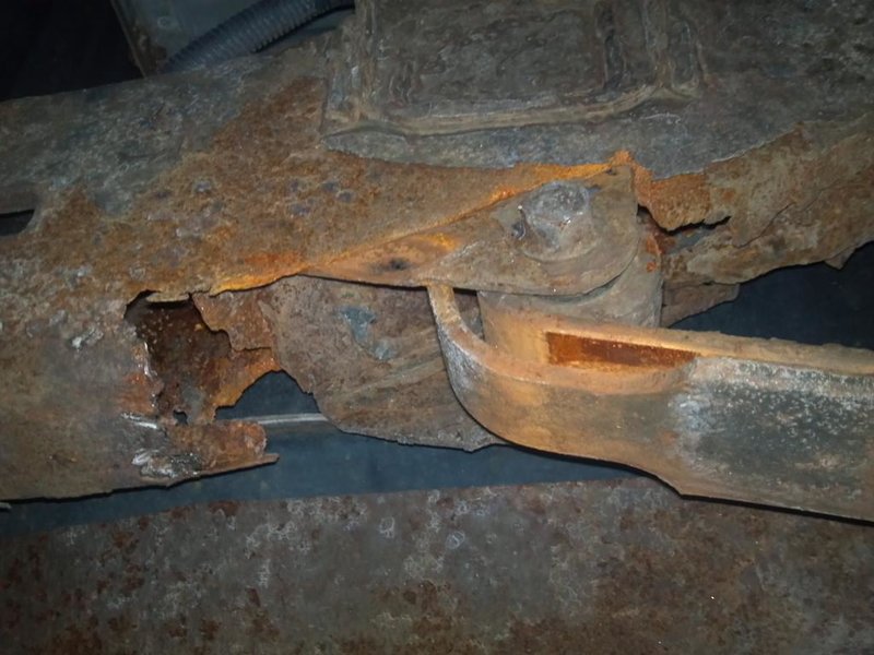 1998 toyota tacoma frame rust #7