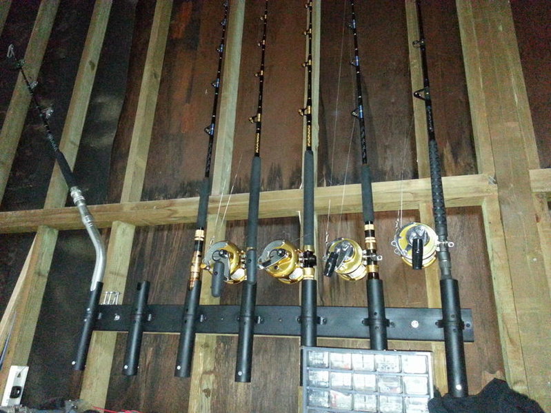 DIY Fishing Rod Holder / Wall Mount CHEAP | Tacoma World