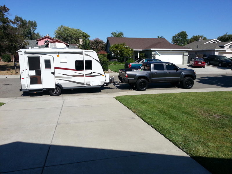 travel trailers that a toyota tacoma can pull #1