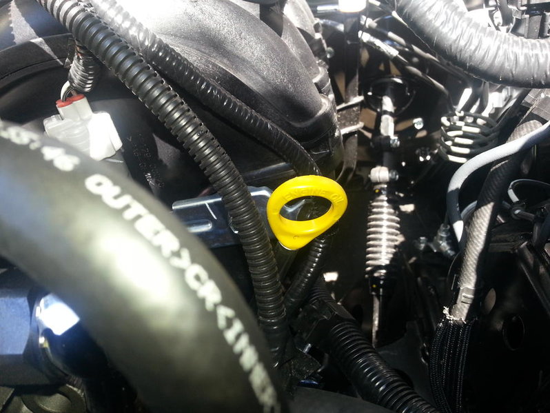 toyota tacoma dipstick #2