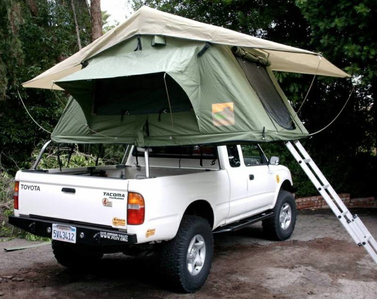 2008 toyota tacoma truck tent #3