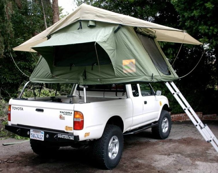 2008 toyota tacoma truck tent #3