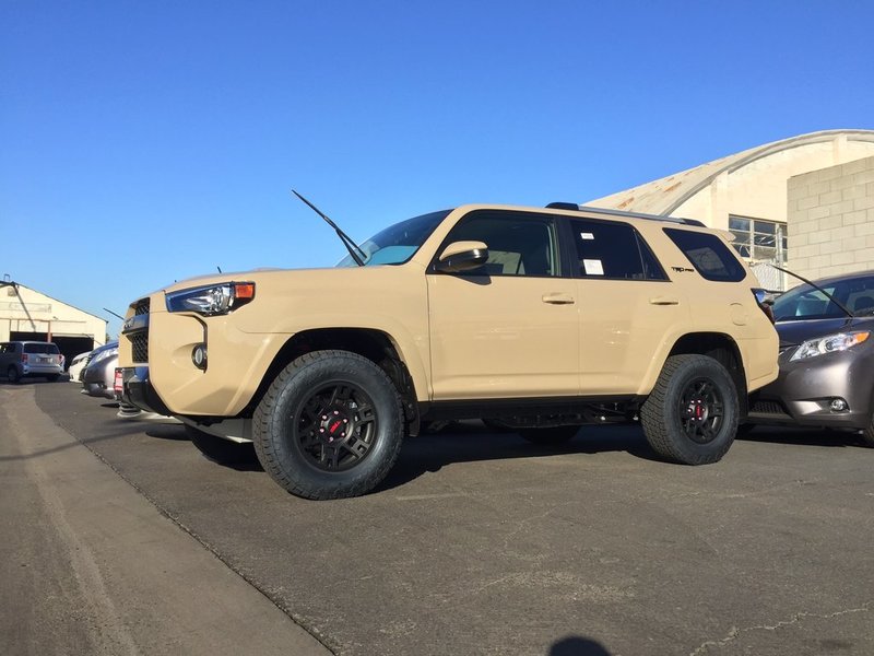 VWVortex.com - '16 4Runner TRD Pro offered in Quicksand color