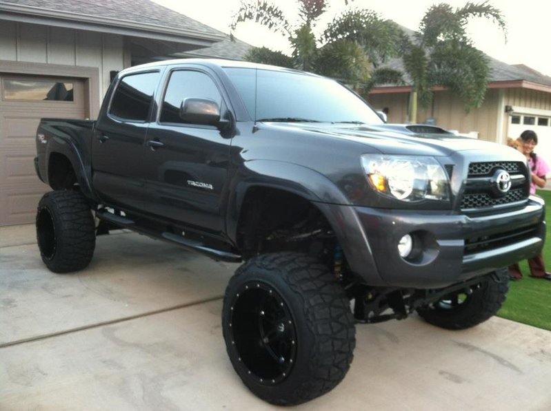 black toyota truck rims #5