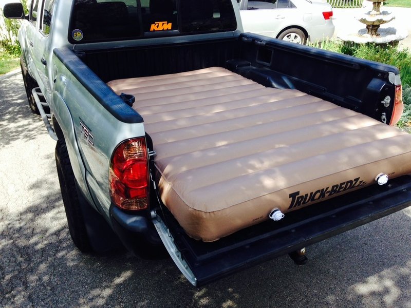 toyota tacoma truck bed mattress