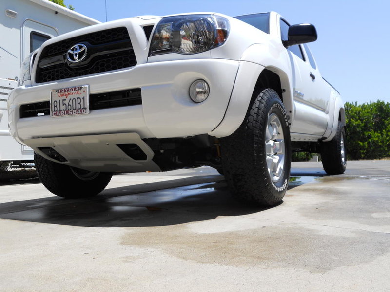 toyota tacoma black skid plate #5