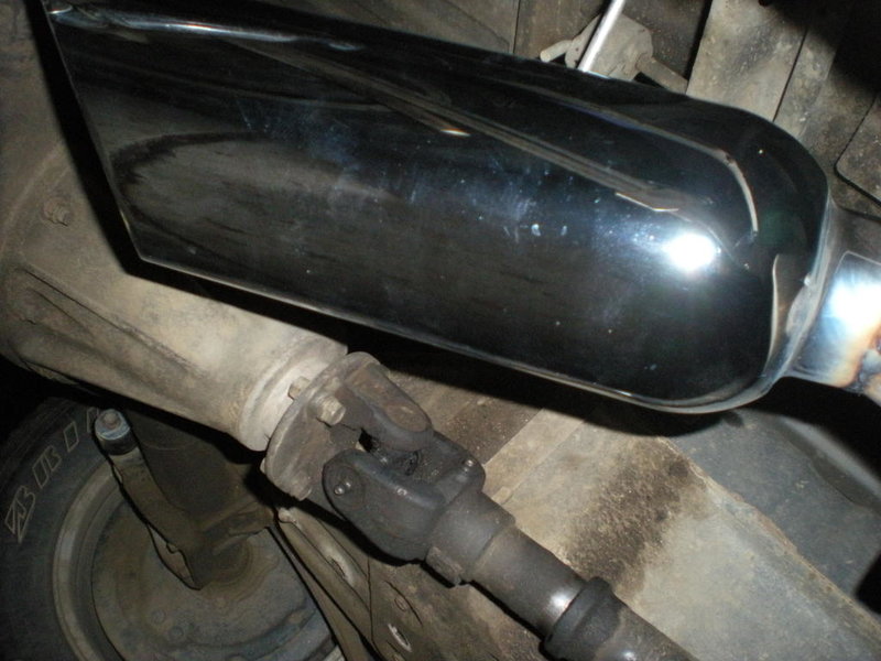 exhaust dump before rear axle. | Tacoma World
