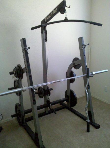 Nautilus bench with lat pulldown 2025