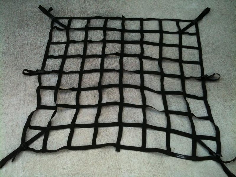 toyota tacoma bed cargo net #2