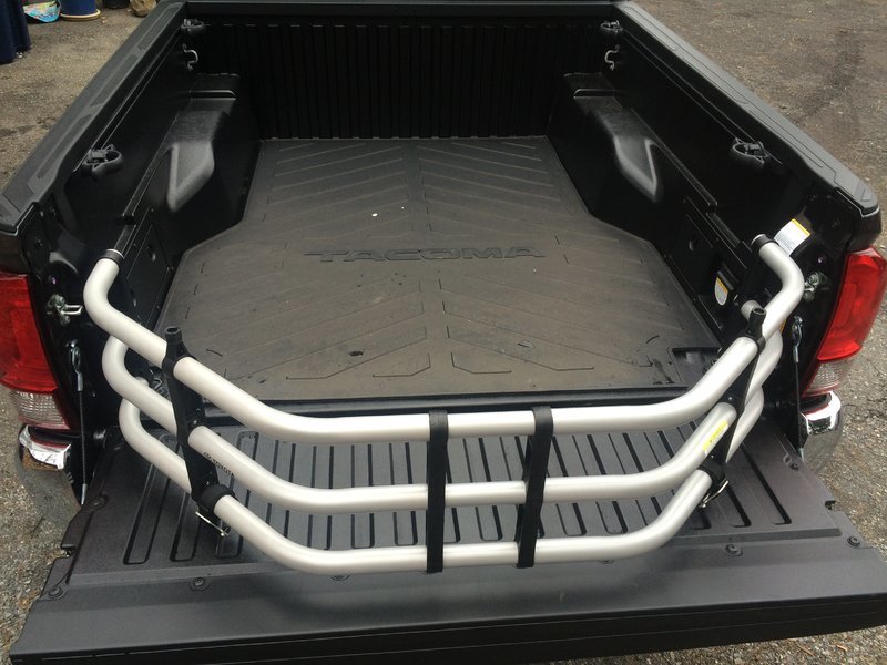 OEM Bed extender with mounting brackets. World