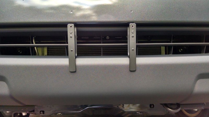 toyota tacoma front license plate bracket #5