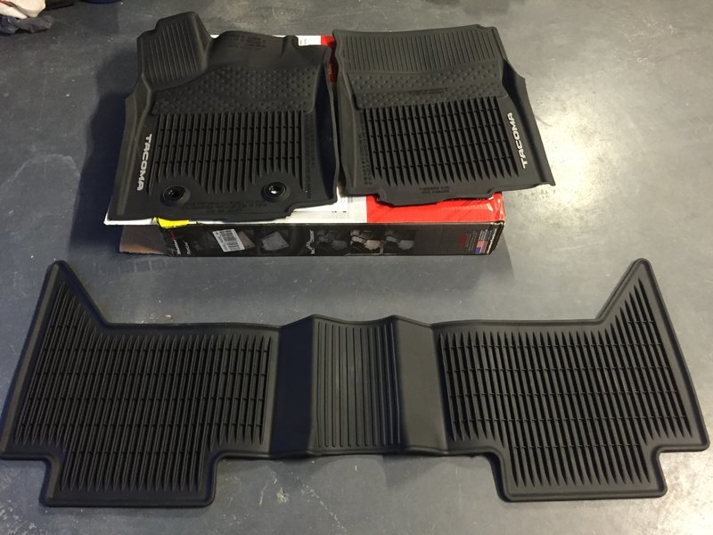 2006 Toyota Weathertech Floor Mats