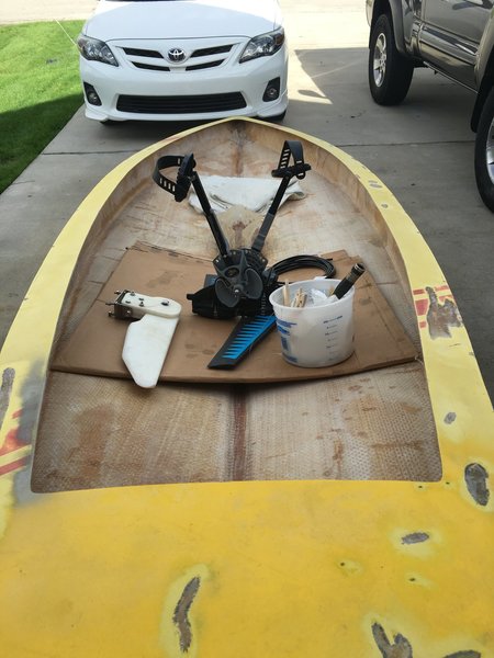 Hobie mirage drive powerd flats kayak project FL 850 ...