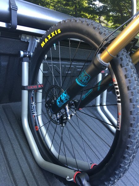 side mount bed rail bike rack