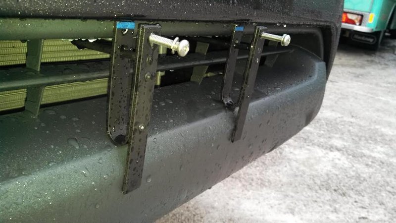 2008 toyota sequoia front license plate bracket #4