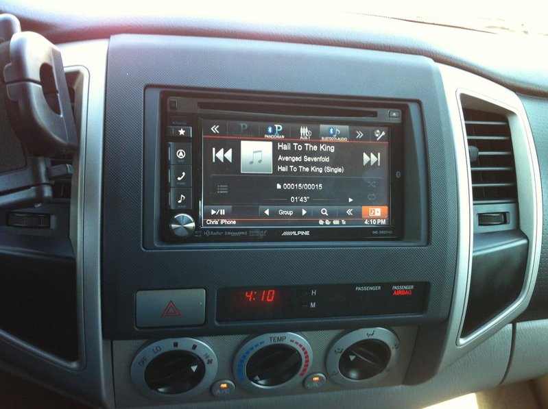 2006 toyota tacoma double din dash kit #5