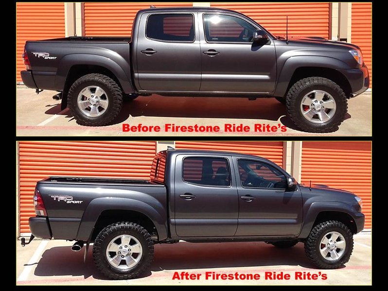 Installed Firestone Ride Rite Air Bags World