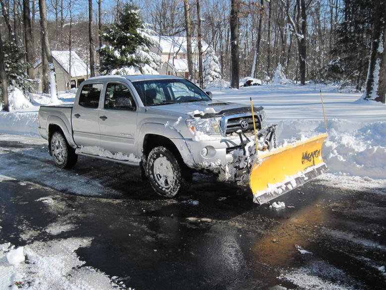 snow plow for 2011 toyota tacoma #3