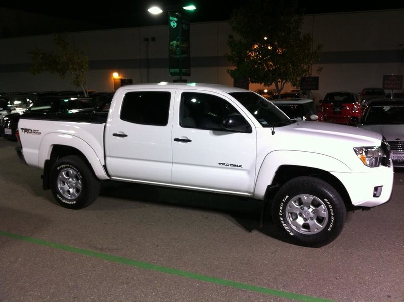 toyota tacoma trd off road tires #5