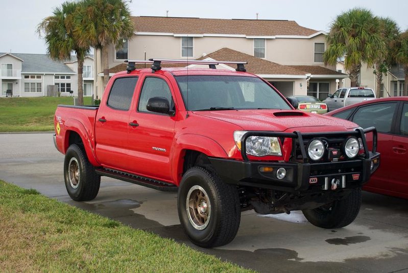 toyota tacoma radiant red #4