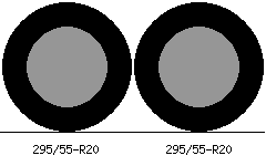295/55r20 vs 295/55r20 Tire Comparison Side By Side