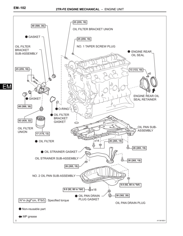 Toyotum 1gr Fe Engine Diagram - Complete Wiring Schemas