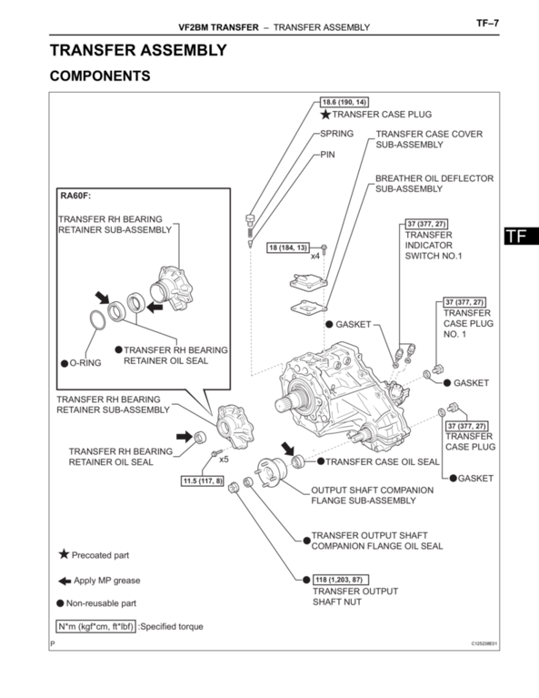 2001 toyota tacoma 4x4 trd specs