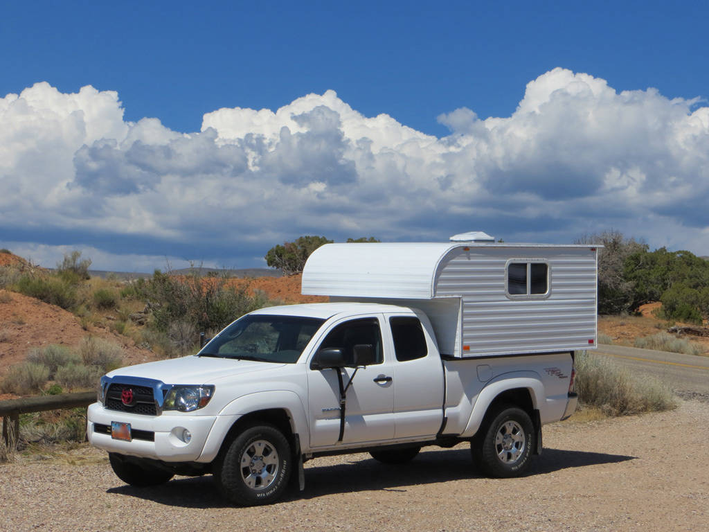 tacoma truck camper build