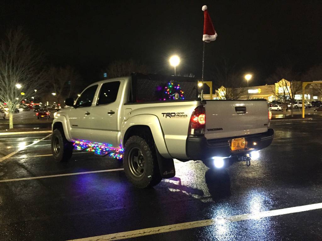 truck christmas lights