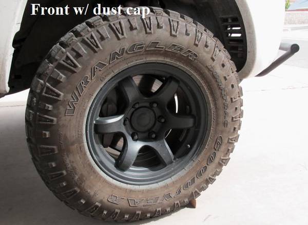MPD Dust Cap for Front Hubs