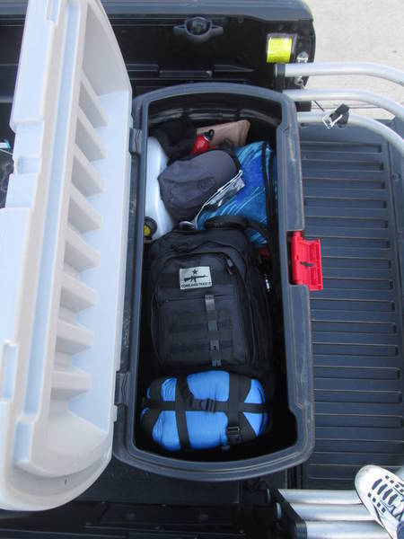 DIY Locking bed storage trunk