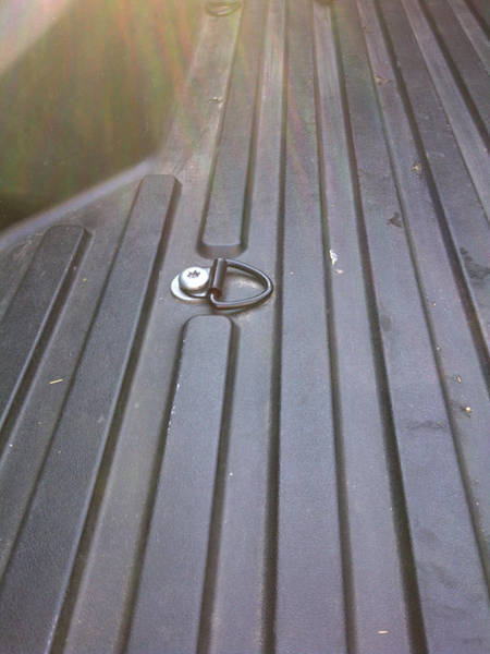 Installed D Rings in the Bed Pics Page 16 Tacoma World