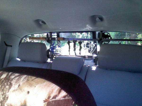In cab Fishing Rod Holder