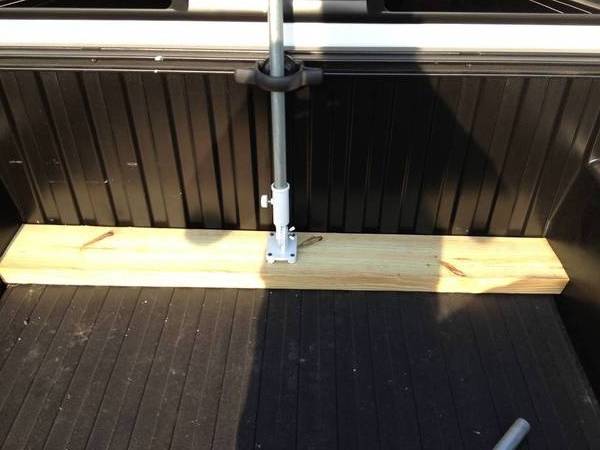 Diy discount truck flagpole