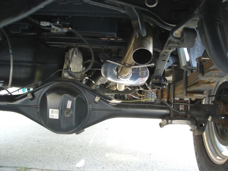 Dumped exhaust behind the axle (Exhaust_004.jpg) | Tacoma World