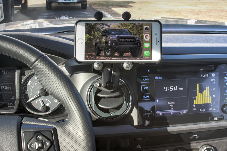 Un-Holey Tacoma Dash Mount