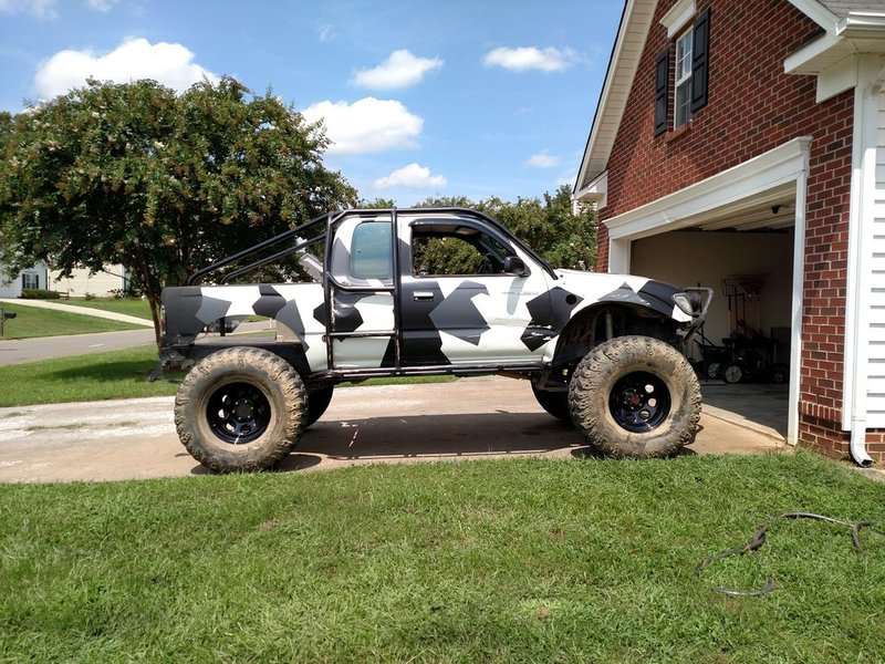 toyota tacoma rc crawler body